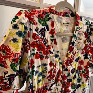 Boden Multicolor Floral Dress